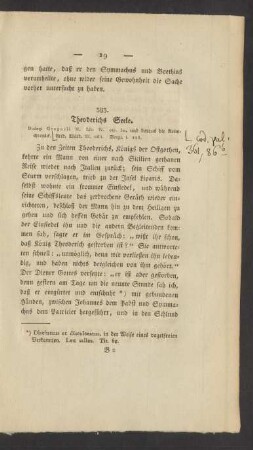 383. Theoderichs Seele.
