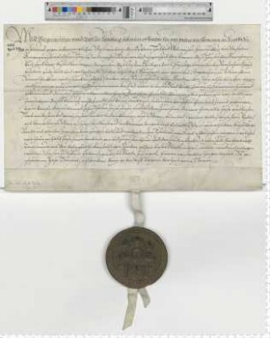 Bürgermeister und Rat verkaufen an das Haus der Barmherzigkeit für 200 Taler eine Rente von 10 Talern (Garten "beim Rosenpfuel furm Bardewikern dore").