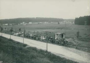 Talsperre Muldenberg bei Grünbach im Vogtland, Deutschland, 1923