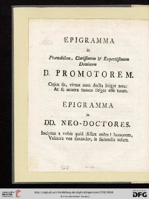 Epigramma