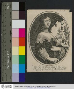 Tres Havlte Et Tres Pvissante Dame Dame Marie De Wignerod Dvchesse D'Aigvillon / Moncornet ex ; P. de la Serre