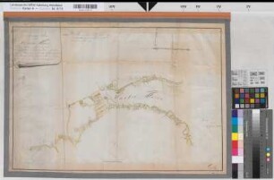 Windheim (Petershagen) Zuschläge in der Harler Mark 1795 960 Schritt = 5,5 cm 42 x 61,5 kol. Zeichnung Friemel Spez.Verz. Markenkarten III Nr. 8