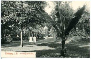 Freiberg. Im König Albert-Park