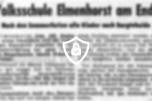 Volksschule Elmenhorst am Ende
