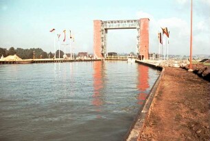 Neues Schiffshebewerk Henrichenburg/Dortmund-Ems-Kanal (DEK)