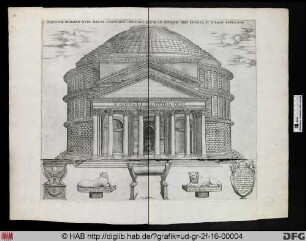 Die Fassade des Pantheons