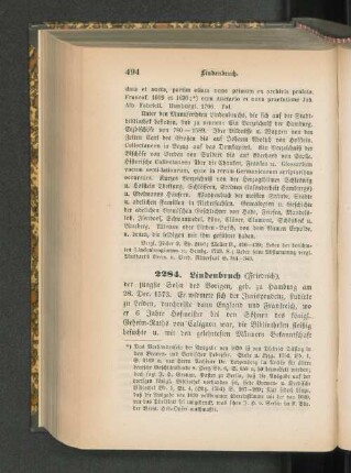 2284. Lindenbruch (Friedrich).