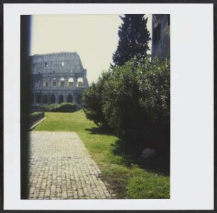 Blick aufs Colosseum