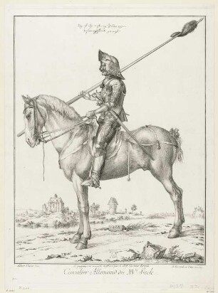 Cavalier Allemand du XVe Siecle.
