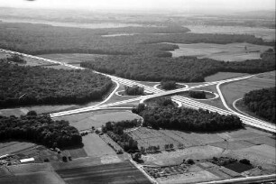 Freiburg: Autobahnkleeblatt, Freiburg Mitte