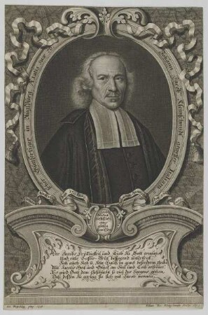 Bildnis des Johann Jacob Kleinschmidt