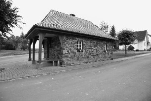 Oberes Backhaus (massiv , Backhaus); Lautertal, Vorderstraße 26