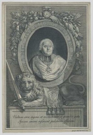 Bildnis des François-Joachim de Pierre de Bernis