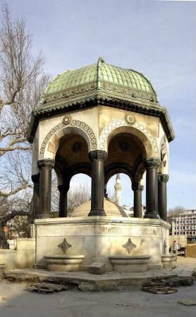 Deutscher Brunnen & Brunnen Wilhelms II.