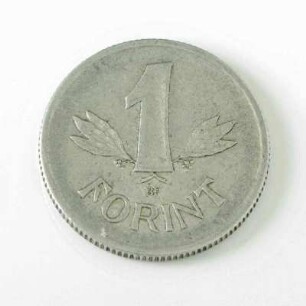 1 Forint -Münze Ungarn 1975