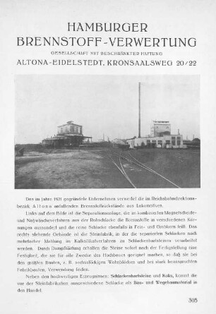 Hamburger Brennstoff-Verwertung