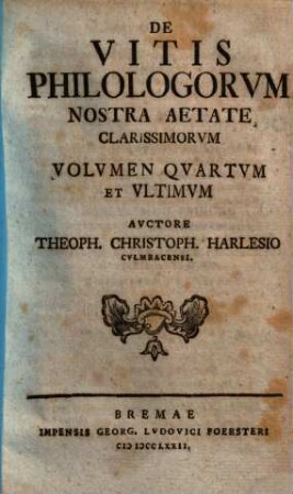 De vitis philologorum nostra aetate clarissimorum, 4