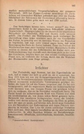 X. Irrlichter
