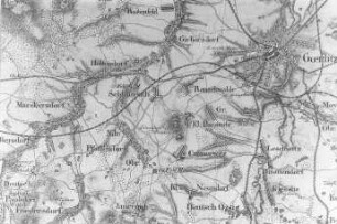 Markersdorf. Topographische Karte vom Preußischen Staate, Bl. 266 Görlitz, aufgen. 1815, grav. 1827, Nachträge 1866