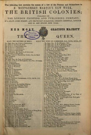 The British Colonies : their history, extent, condition and resources, [4,a]
