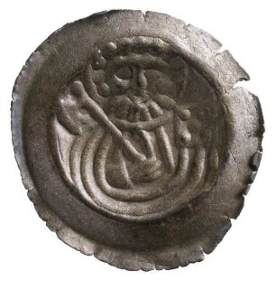 Münze, Matthiaspfennig, 15./16.Jh.