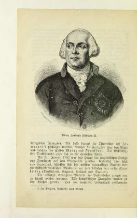 König Friedrich Wilhelm II.