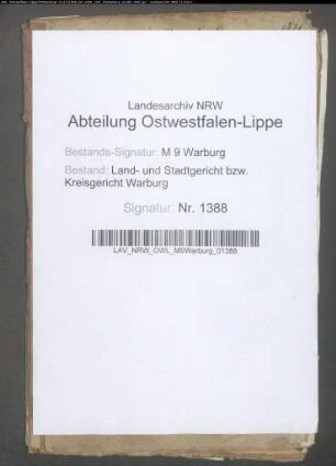 Erblasser: Kröger, Joseph: