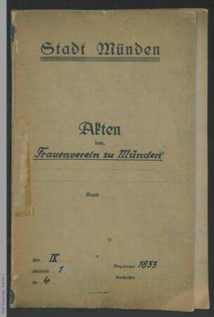 Frauenverein zu Münden