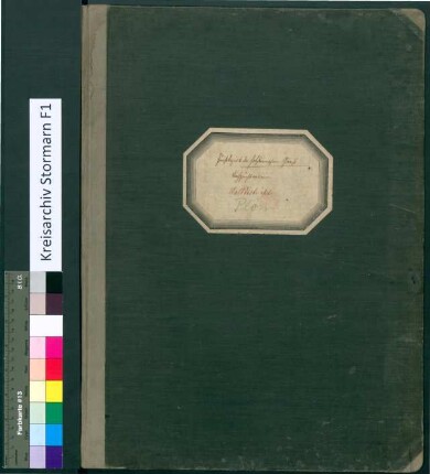 Plön: Viehzuchtverein Walddistrikt: Herdbuch Kühe Nr. 25.001-25.851