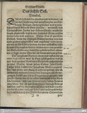 Das sechste Seil