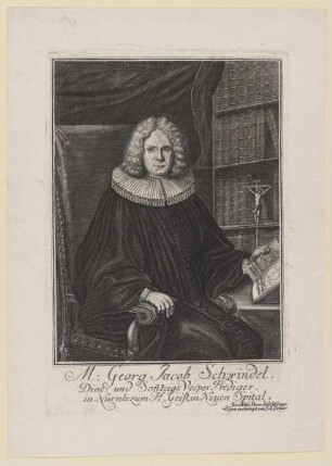 Bildnis des Georg Jacob Schwindel