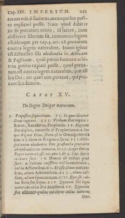 Caput XV.