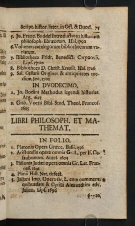 75-96, Libri Philosoph. Et Mathemat.