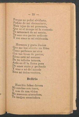 Delirio