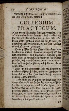 Collegium Practicum.