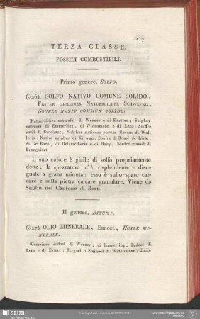 Terza Classe. Fossili Combustibili