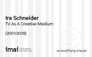 TV As A Creative Medium