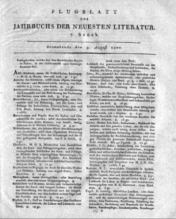[Bücheranzeigen.]