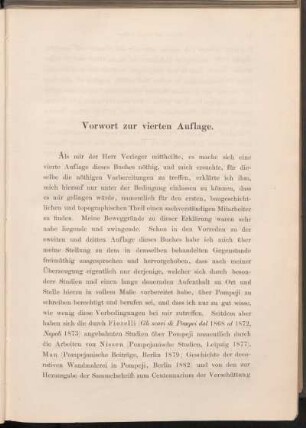 Vorwort zur vierten Auflage.