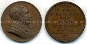 Series numismatica universalis virorum illustrium, Medaille auf Charles James Fox