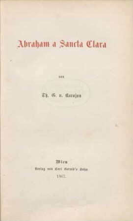Abraham a Sancta Clara