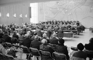Stadtratssitzung mit Haushaltsberatung 1969