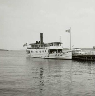 Schweden, Gripsholm, Dampfer Mariefred