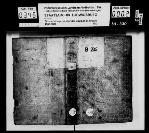 Kommende Heilbronn: Lagerbuch zu Talheim