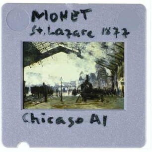 Monet, Gare Saint-Lazare (Serie),Monet, Gare Saint-Lazare (Chicago, Art Institute)