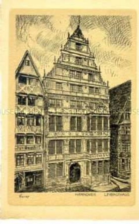 Das Leibnizhaus in Hannover