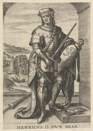 Bildnis des Henricus II., Herzog von Brabant