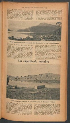 Un espectáculo macabro