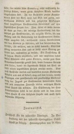 265-274 Journalistik