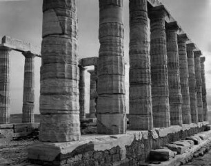 Poseidon Tempel, Kap Sounion, Griechenland, aus der Serie 'Die Welt des Tabaks'